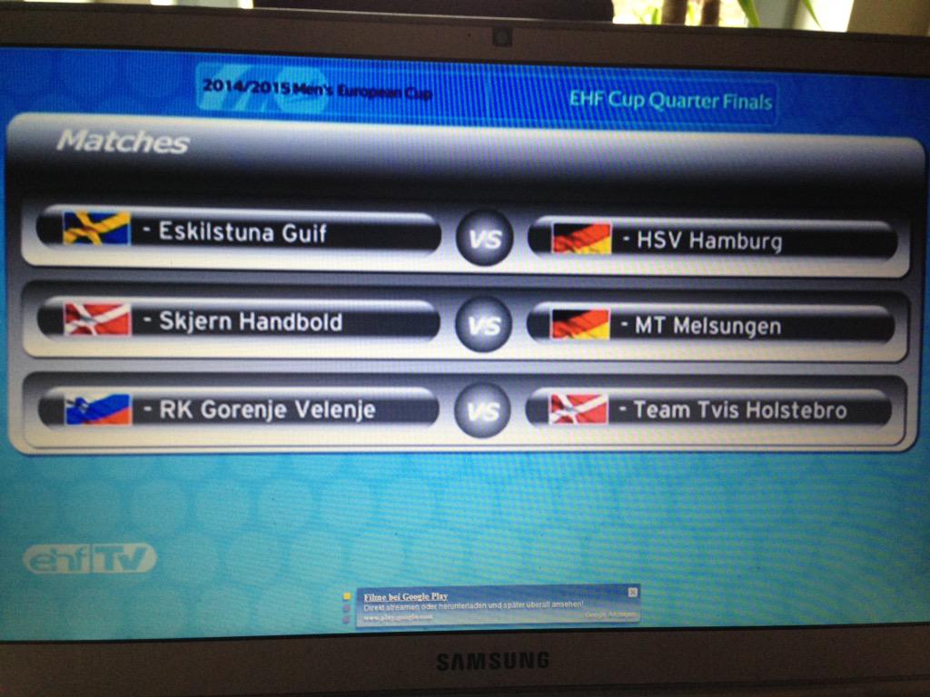 HansenToft's tweet image. Desværre ikke en tur til Danmark i denne  omgang. #EHFCup #HSVHandball