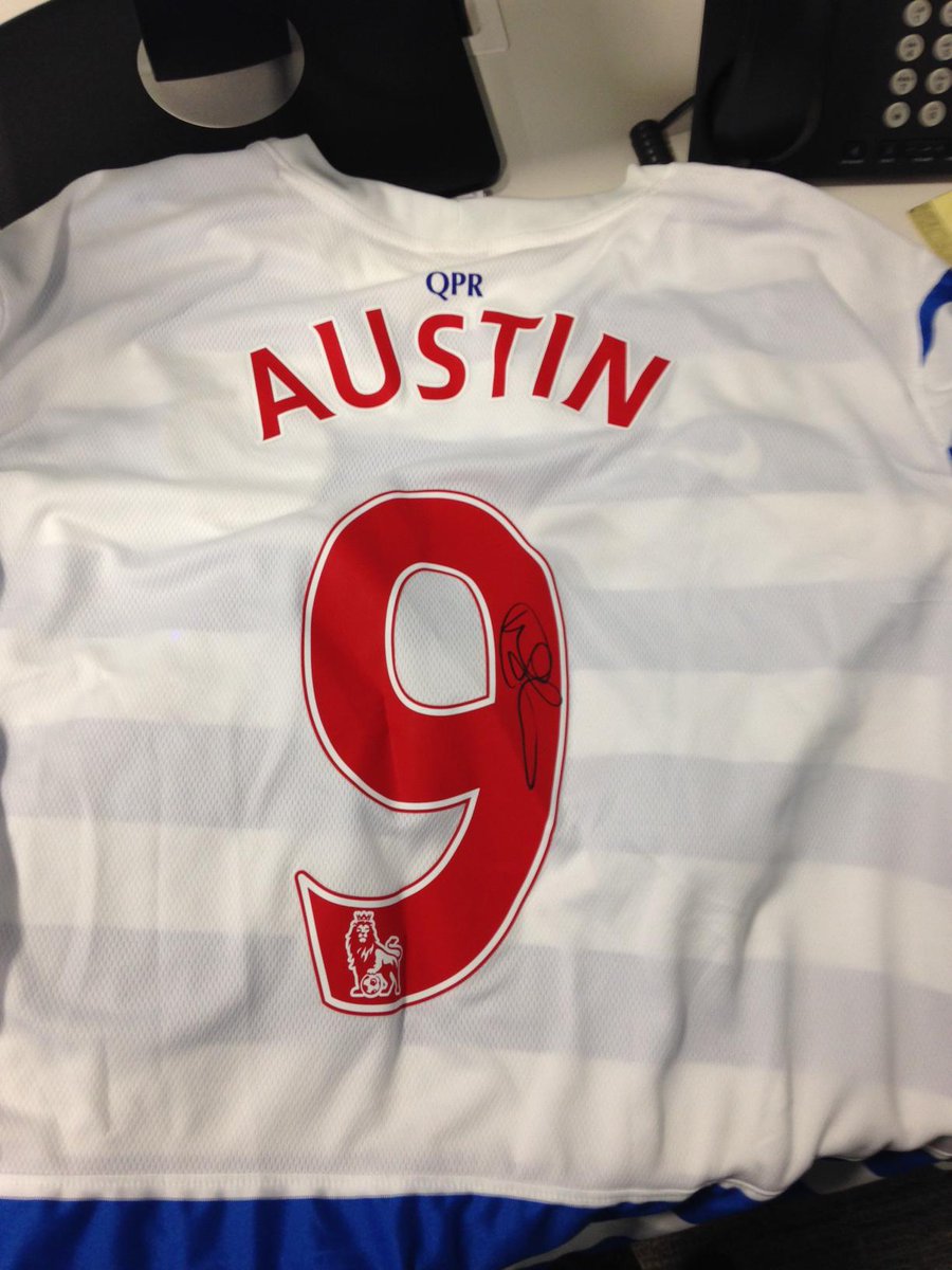 paddypower's tweet photo. We've got a couple of signed Charlie Austin QPR shirts. Why fancies one? http://t.co/M1p8emaFb7