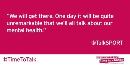TimetoChange's tweet photo. Another chance to hear our (award winning, wahoo!) radio programme with @talkSPORT http://t.co/rjVnQ0jxwX #TimeToTalk http://t.co/F0rX75plpT