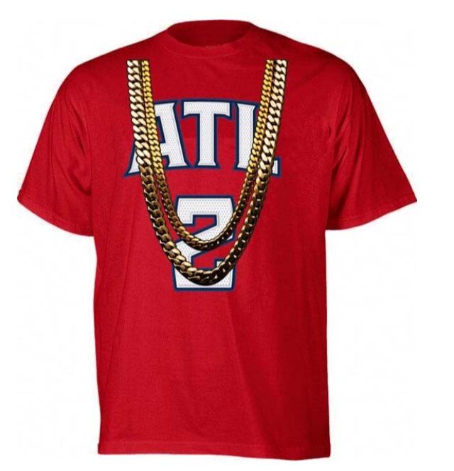 darrenrovell's tweet image. Hawks have sold out of its 2 Chainz jersey shirt ahead of his appearance at Friday's game (H/T @PRyanTexas)