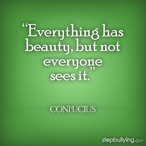 StopBullyingGov's tweet photo. Embrace being different. Always remember you are beautiful. http://t.co/vaAmneT4gA