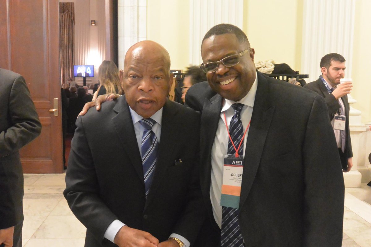 ArtsAllianceIL's tweet photo. This morning, our #IL delegates, includ @OrbertDavis @chijazzphil, heard #GA Congressman John Lewis speak at #AAD15. http://t.co/8TfJW2Bv7I