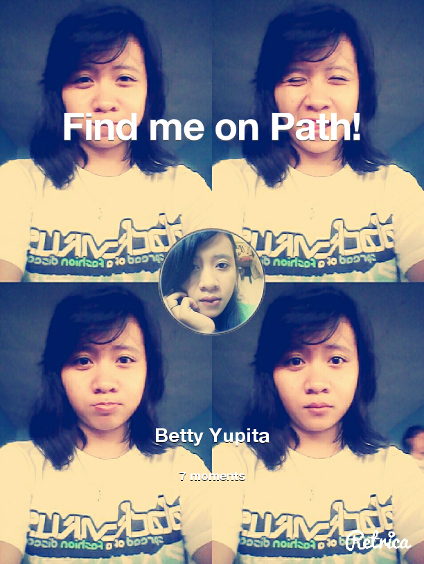 Find me on #Path now! Go to: path.com! #thepersonalnetwork