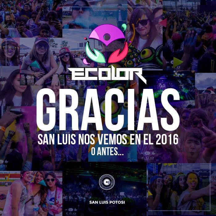Ecolorfest's tweet photo. A todo #SLP queremos decirles http://t.co/RfLPbcq3lD