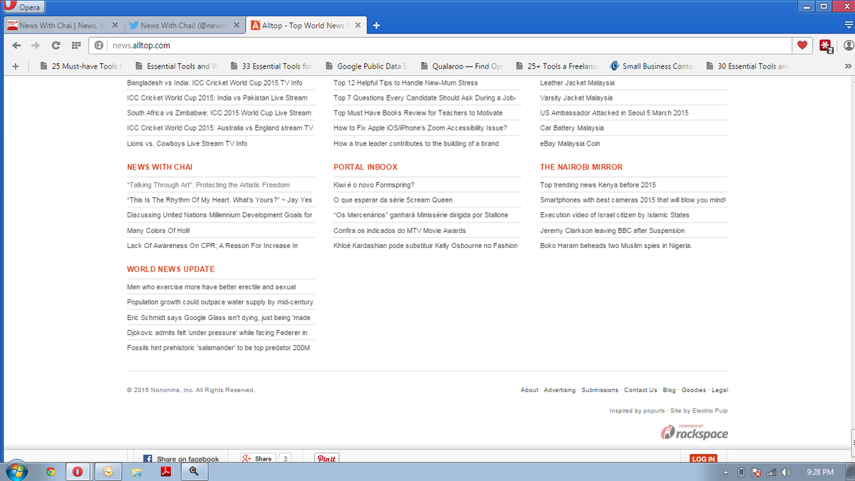 newswithchai's tweet image. #Alltop World News. See #NewsWithChai shining in there. Submission accepted.