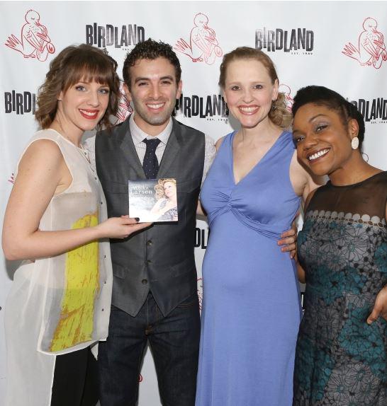 PolkPR's tweet photo. Photos! #AnikaLarsen #JarrodSpector &amp; #JessieMueller reunite @birdlandjazz: http://t.co/1BM0Wy7alP http://t.co/TV82WbtgtT