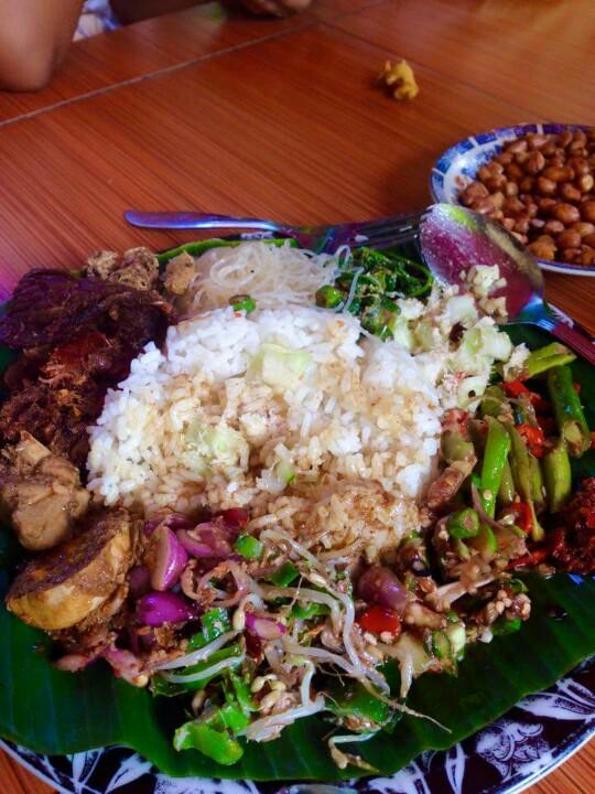 Nasi Campur Jerman (Jeruk Manis) #kulinerlombok