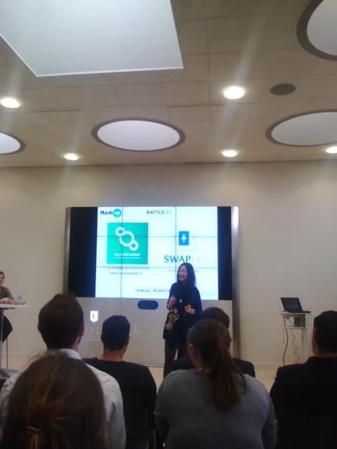 Badreddine_L's tweet photo. #swapup c'est un idée sympa...le tinder du troc d'objet #impactday2015 http://t.co/GsFynO63mT