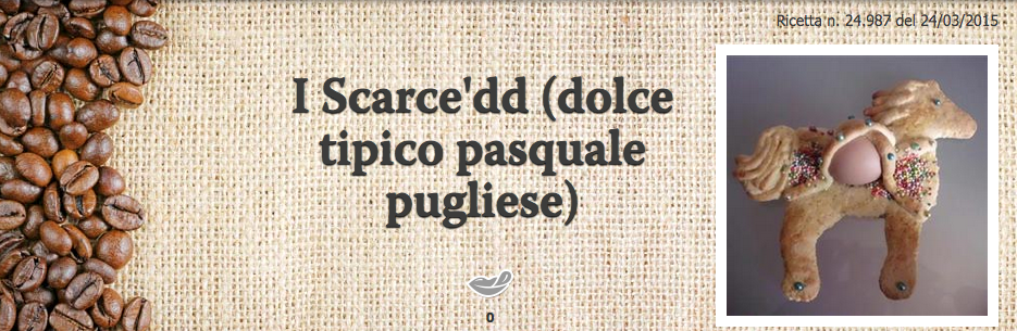 YouCookItaly's tweet image. Conoscete I Scarce'dd? #Dolce pugliese di #Pasqua? La #ricetta: bit.ly/1y0h5Zp #ricette #food #cucina #Cibo