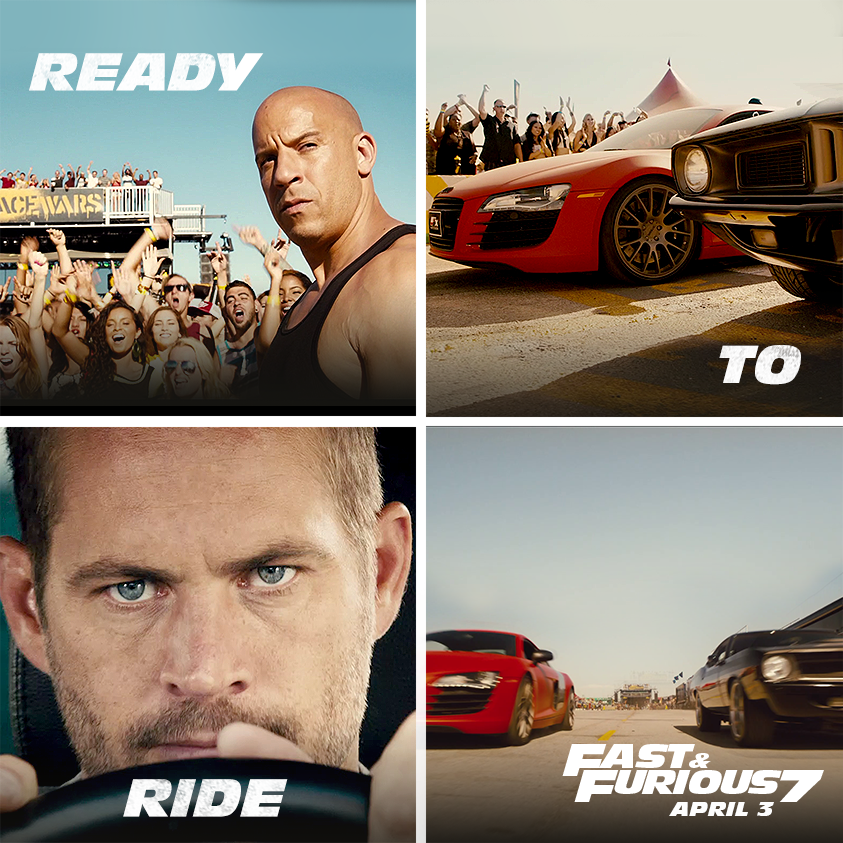 universaluk's tweet photo. Get ready to ride. #Fast7 

In Cinemas April 3

Book your tickets now - http://t.co/ozeGOxM9ts http://t.co/VGMNSsAxK3