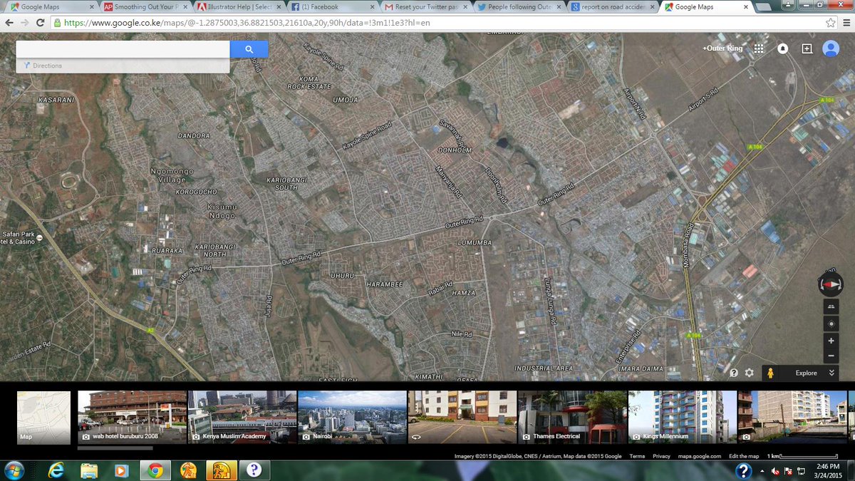 outeringroad's tweet image. Outering Road cuts across densely populated neighbourhoods