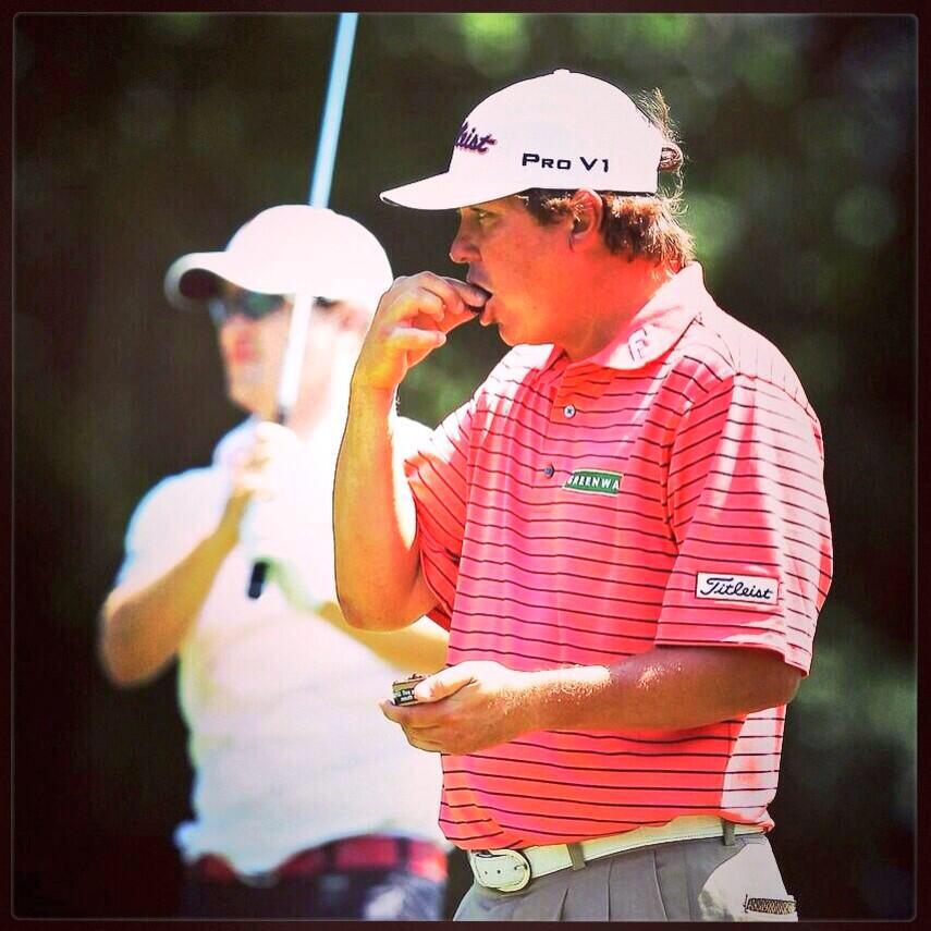   Happy 38th birthday, Jason Dufner !  packin a lip