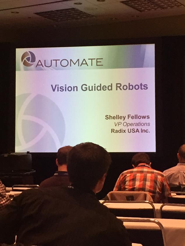 BfloMfgWorks's tweet image. Vision guided robotics with @Radix_Inc #Automate2015