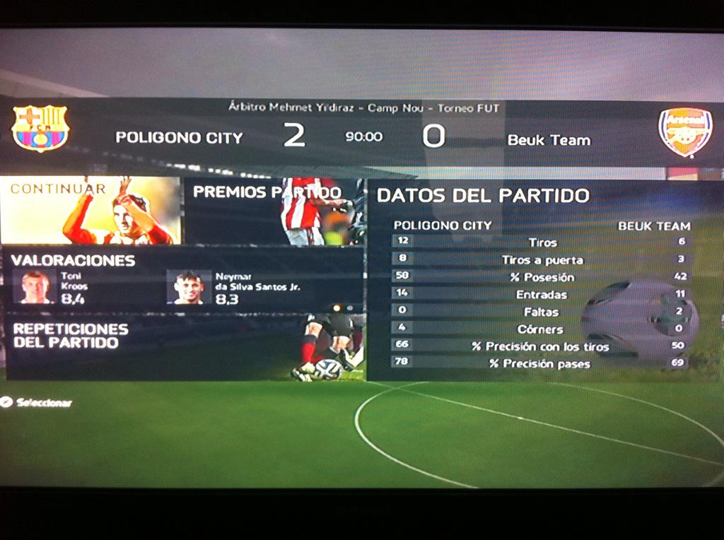 manueljesus46's tweet photo. Semifinal y final . La final 2-0 http://t.co/52KiOs4IJA