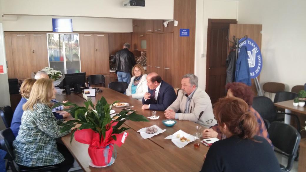 Çağdaş Yaşamı Destekleme Derneği ziyaretimiz. #TemizSiyaset