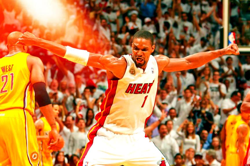 Happy 31st Birthday to the Miami Heat Dinosaur, Chris Bosh! Prayers and support are onto you.     