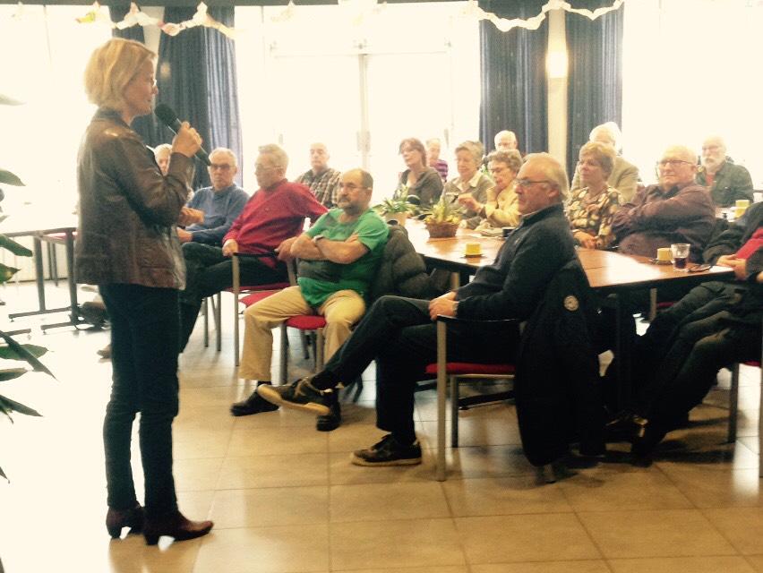Marianne Ketting geeft heldere uiteenzetting#mantelzorgbijeenkomsteilandzorg