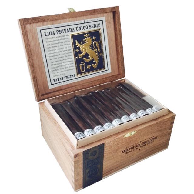 drewestatecigar's tweet photo. We've updated the #LigaPrivada Papas Fritas packaging. Read all about it at http://t.co/8OjwWHC9Y7 #DE4L http://t.co/ZjU4HX9VrO