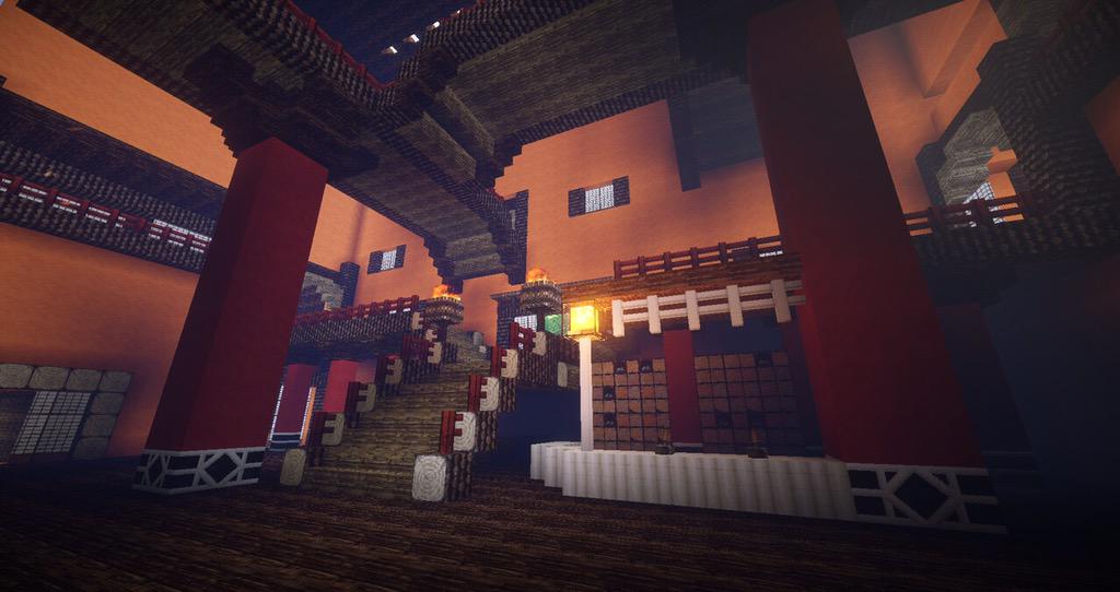 17【階段ホール/エントランス】マイクラ建築60分一本勝負 Togetter