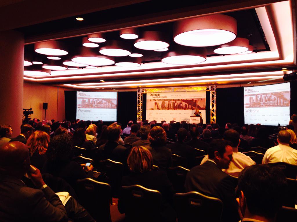 Jo_Rejman's tweet photo. OpRisk North America 2015 and cyber off to amazing start with over 400 registrations! #OpRiskNA #operationalrisk http://t.co/GtmNuIcOHK