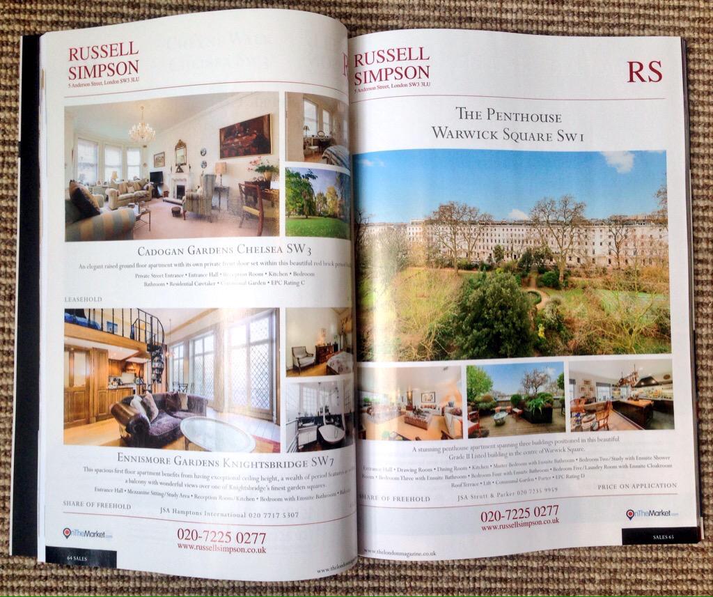 leovsr's tweet photo. Five of our Fantastic Homes! Advertised in The London Magazine! #mustsee #property #primeproperty http://t.co/q9yqEc310A