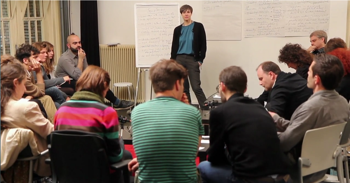 mockupmagazine's tweet image. Al @TEATROSARDEGNA il workshop #FeedbackMethod della Amsterdam School of Arts buff.ly/1LSbFvj