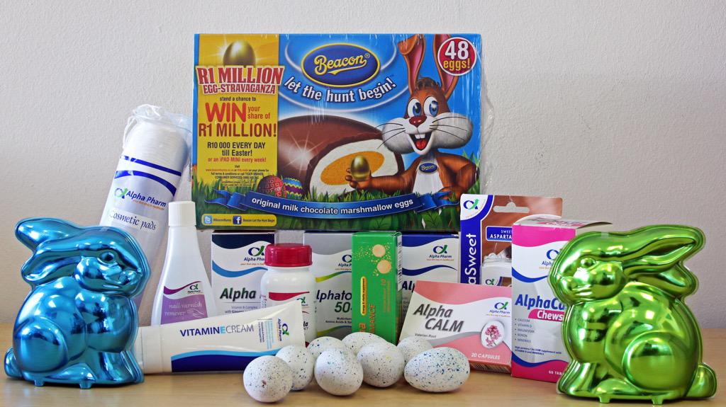 alphapharmsa's tweet photo. RT to stand a chance of winning this AMAZING #Easter hamper! #win #giveaway http://t.co/tb9W5vJgXB