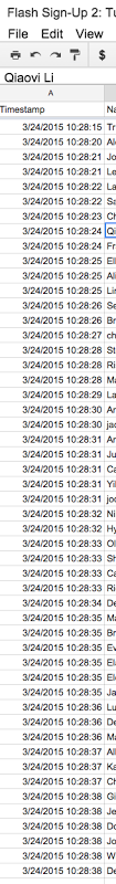 UPennSPEC's tweet photo. Here are the timestamps: http://t.co/AAboK2l6oq