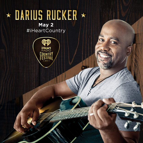 dariusrucker's tweet photo. GET READY, This show's gonna be epic! I’m performing at the @iHeartRadio Country Festival on May 2nd! #iHeartCountry http://t.co/pRSebdsSSF