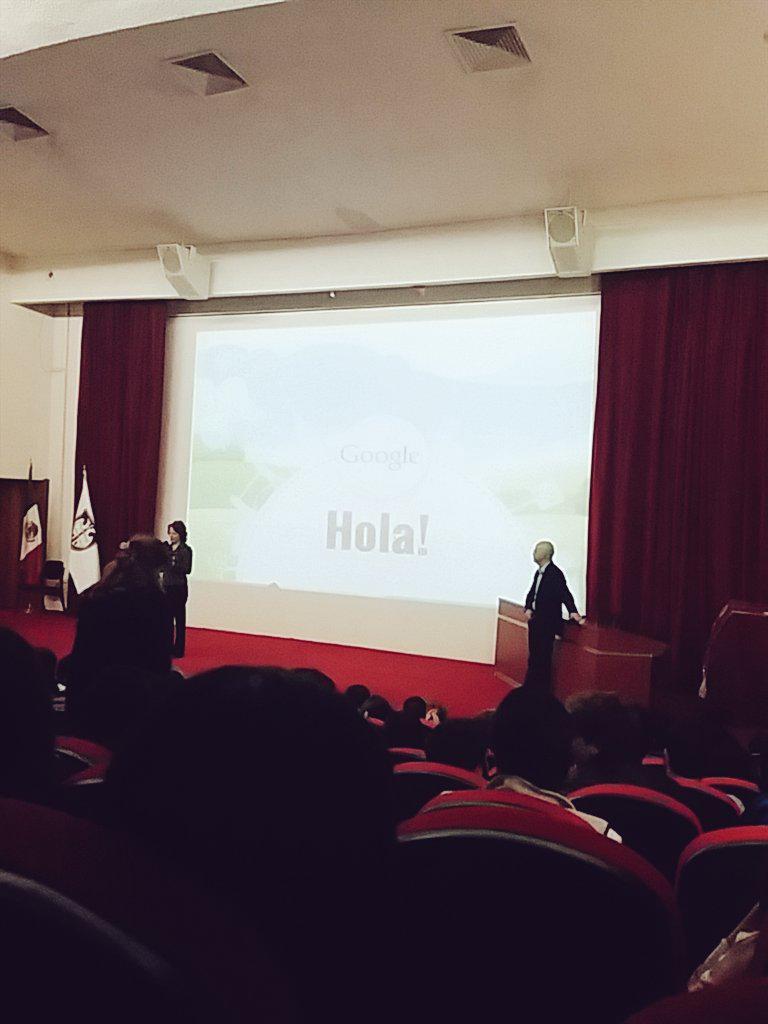 Empezando el Simposio de Merca #mktanáhuac <a href="/karlabarajas/">Karla Barajas</a> 🎉😊