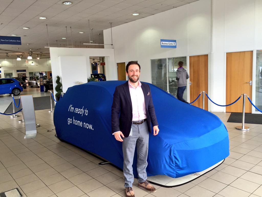 joshieanderson's tweet photo. It's arrived!! #SciroccoGT #15Plate #Firstevernewcar http://t.co/OCdqiWowey