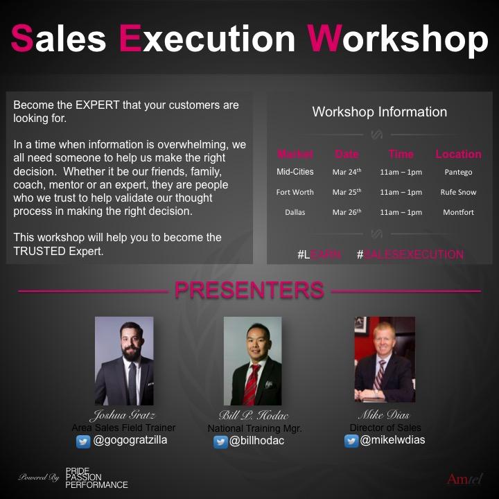 billhodac's tweet image. Looking forward to spending time with our @myamtel front-line team members! 1st stop, Mid-Cities! #SalesExecution