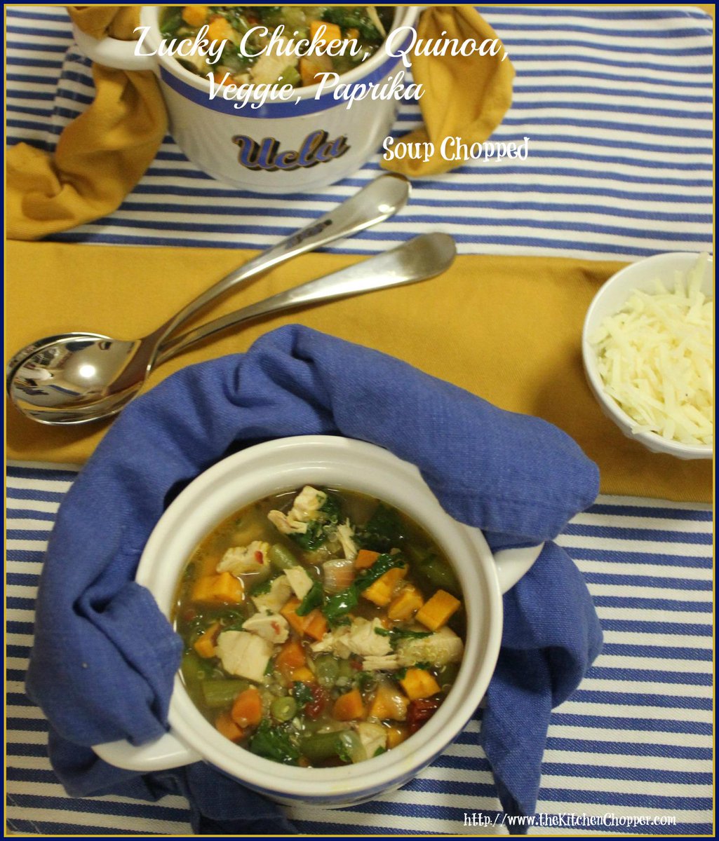 KitchenChopper's tweet photo. #Lucky #Soup #Chopped for #UCLA #SweetSixteen #MarchMadness #theKitchenChopper http://t.co/TnabQIgvSe http://t.co/4jY9CkArjN