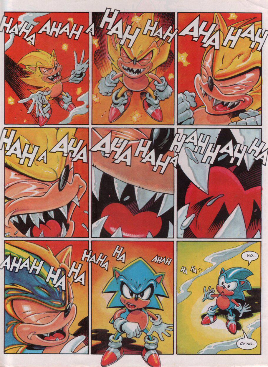 Super Sonic (STC) in Sonic 3 Style