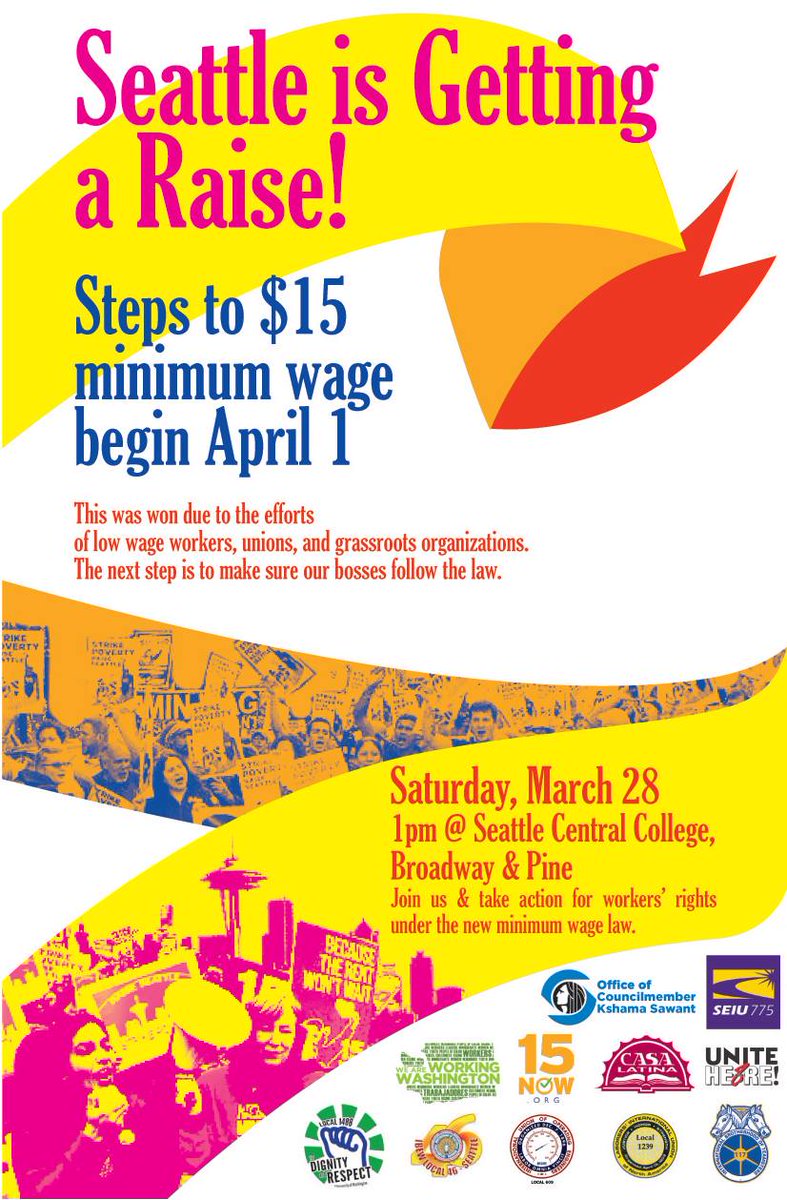 cmkshama's tweet image. THIS SATURDAY - rally to celebrate the minimum wage victory &amp;amp; educate w/ direct action. facebook.com/events/7301619…