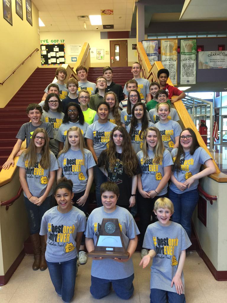 TexasCelloUSS's tweet photo. Celebrating our 1s @ UIL! Great job Chamber Orchestra!

@CTMSBulldogs http://t.co/FNYSRGxMnQ