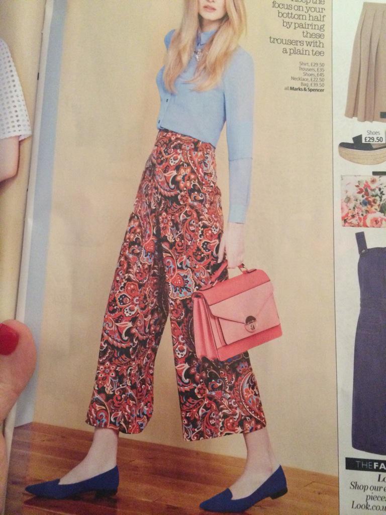 Charlotte_Davis's tweet photo. @marksandspencer can you tell me when these trousers will be available to buy online and in store? Thanks! http://t.co/yeWqXbmzRi