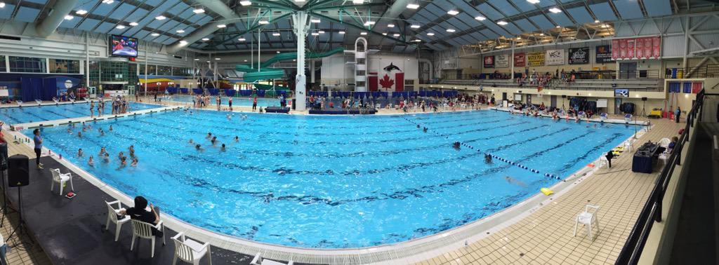 CanadaArtSwim's tweet photo. #2015Qualifier spacing in full swing. Events start tomorrow! / Entrainement avec musique. Compétition débute demain! http://t.co/7DXVNRdU9J