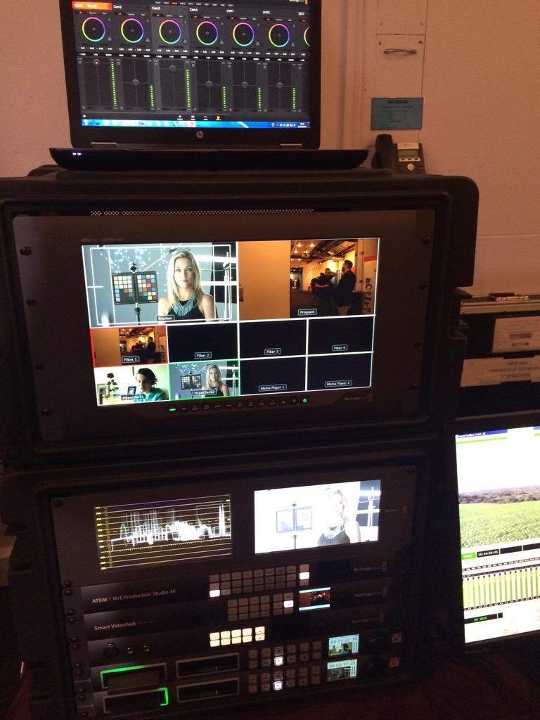 filmsat59's tweet image. Nice to be at @LookListenExper #LLEx2015 got my hands on @Blackmagic_News kit