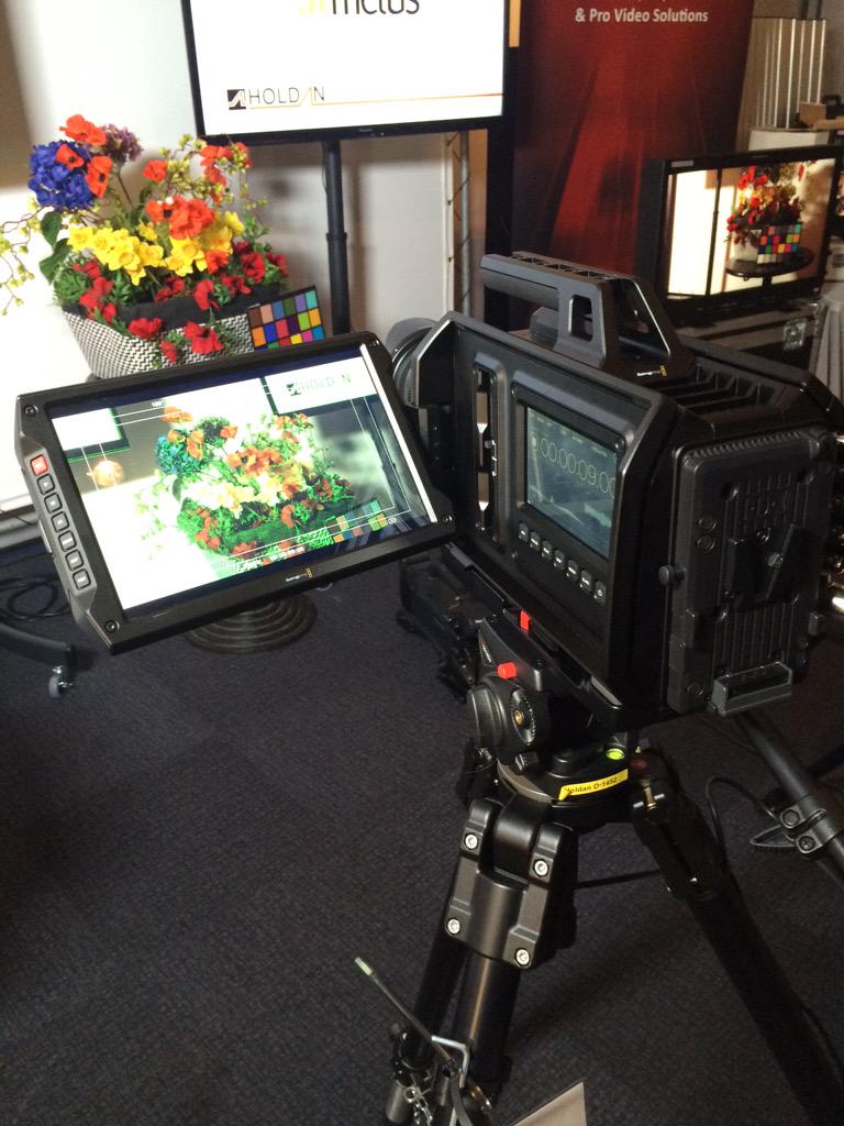 filmsat59's tweet image. Nice to be at @LookListenExper #LLEx2015 got my hands on @Blackmagic_News kit