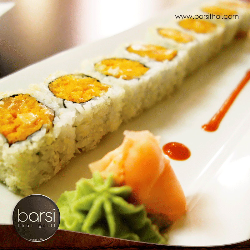 barsithai's tweet photo. ¿Buscando el mejor roll para #Almorzar? Ven y disfruta del #KamikaseRoll, te deleitarás... http://t.co/QA1Ko84263
