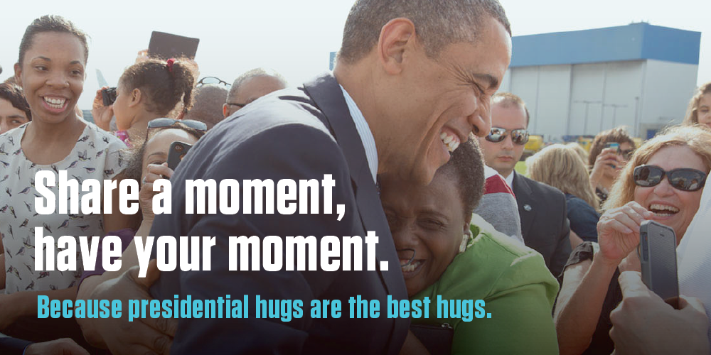 BarackObama's tweet photo. Share what inspired you to get involved, and be automatically entered to meet the President: http://t.co/RwHocu9VZ2 http://t.co/qfGAxG2XgP