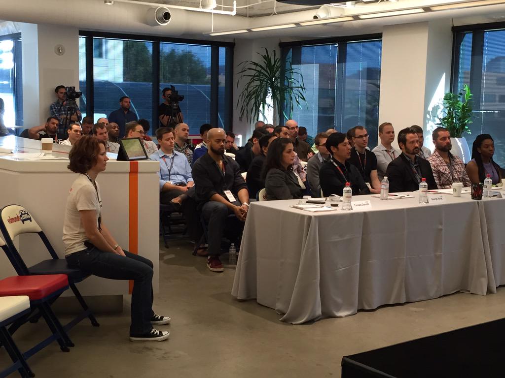 Steinlauf's tweet photo. Lots of wisdom being shared by Rachel Richards, CMO @SonicAutomotive at @Hackomotive 2015 @edmunds @ScottSmithSonic http://t.co/hnY0lZDMMG