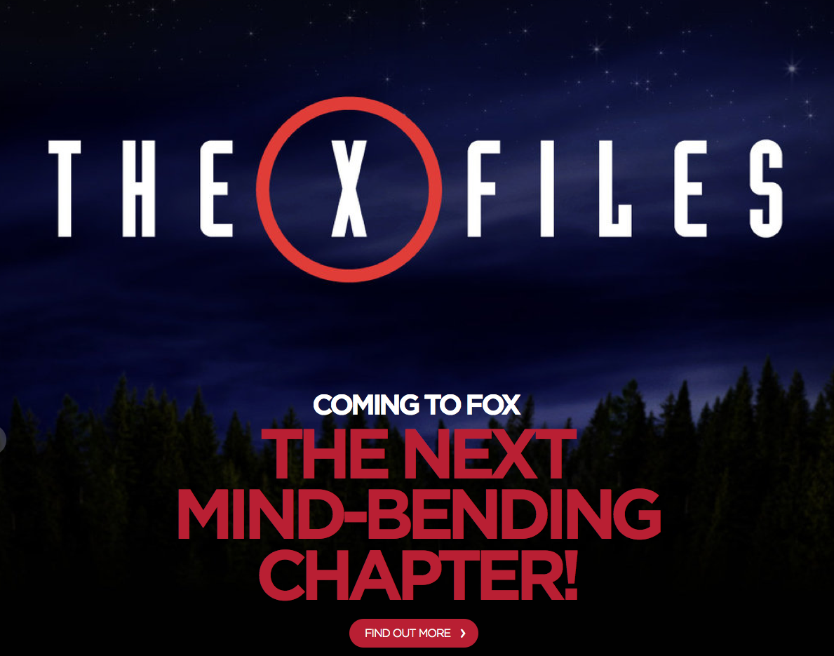 Fox confirma o retorno de Arquivo-X CA4Hpy2VEAACukx