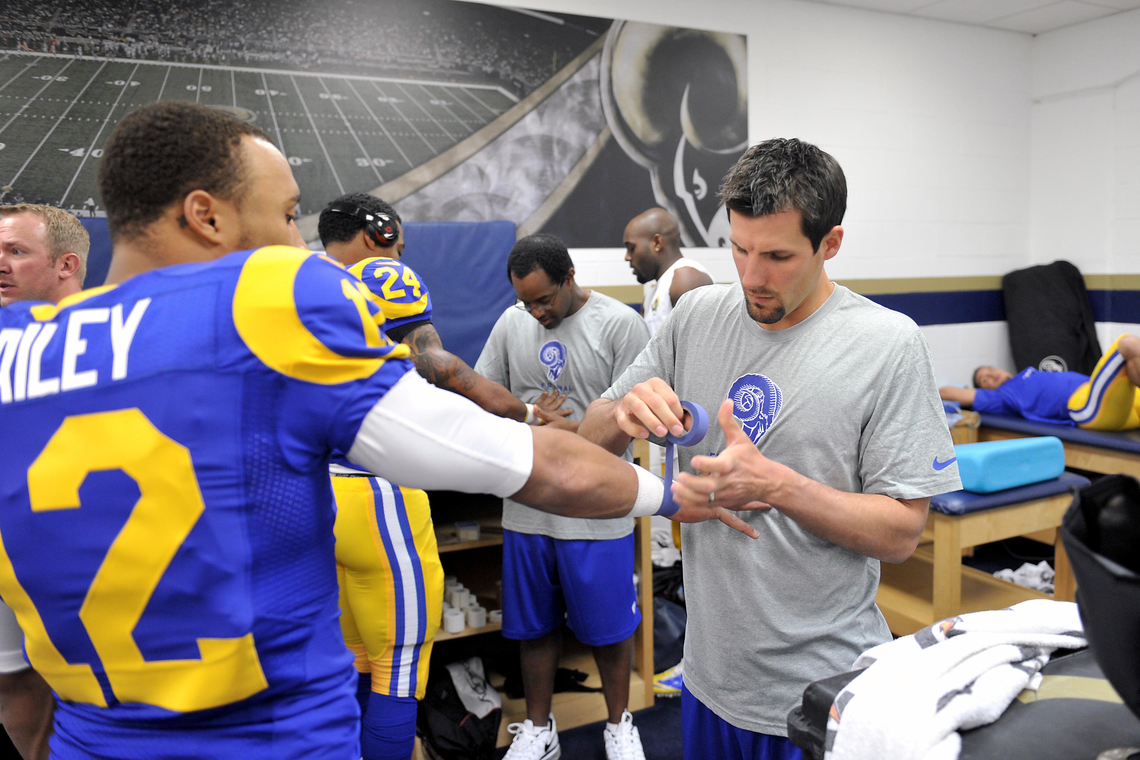 Los Angeles Rams on Twitter: "Rams+: Inside the #Rams Athletic Training  Room with Tyler Williams #NATM2015 READ: http://t.co/L7vgYU5axY  http://t.co/IkKhxzpBQW" / Twitter