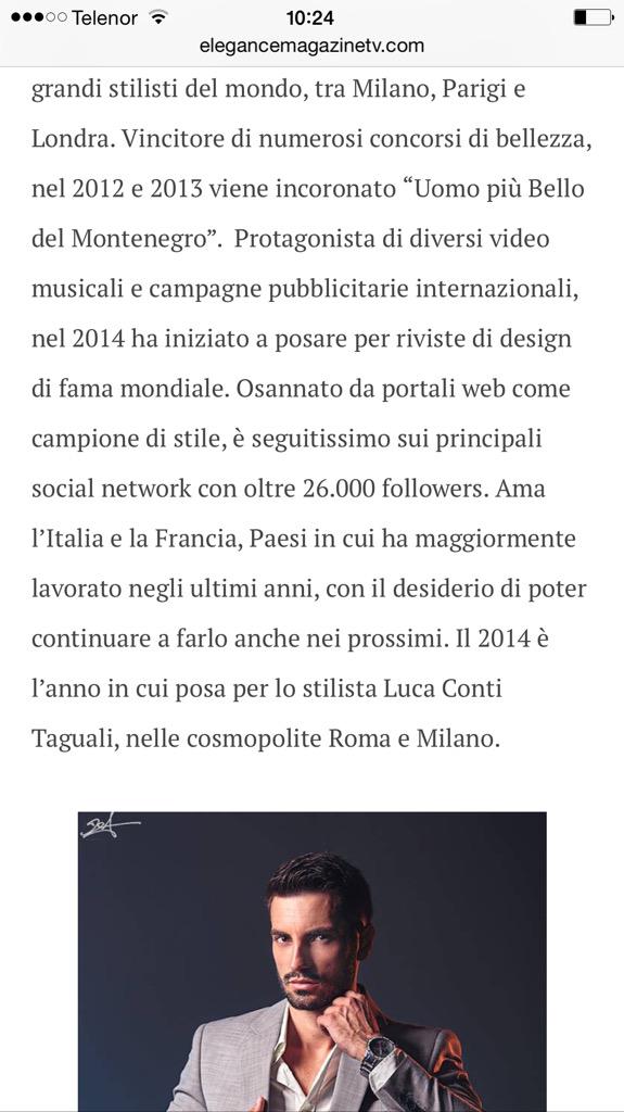EmilOsmanovic's tweet photo. http://t.co/F3gXU6rNYB       in italian news about me, my work, my plans 👍💪👏 http://t.co/MwckY8q8HS