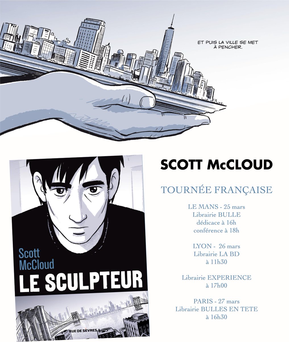 ruedesevresBD's tweet photo. Venez rencontrer @scottmccloud http://t.co/qPT6aYCpBi