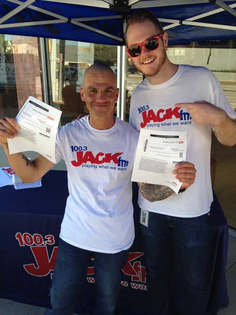 JackFMDFW's tweet image. Just gave out the first pair of Mudbug ticketssssss!!!! Kill it Joe! #goinghot #allnightlong #playingwhatwewant