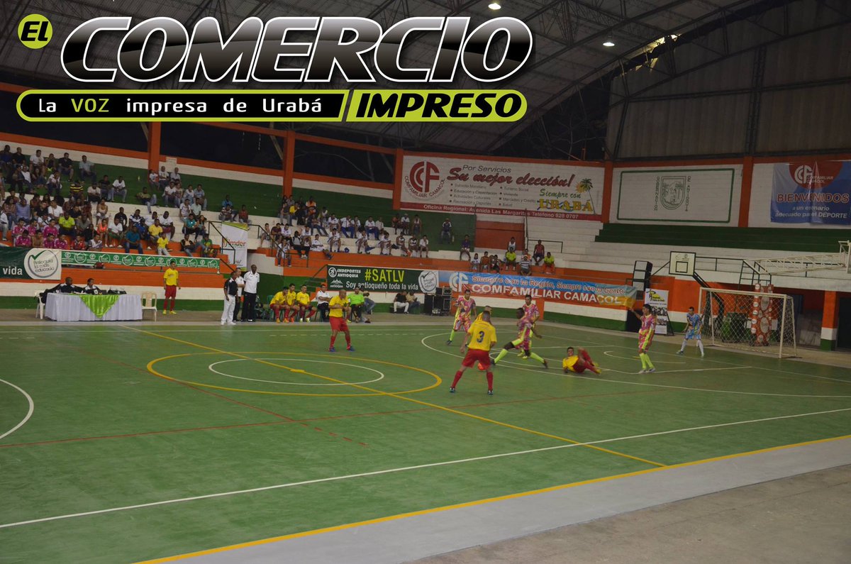 leonelregino's tweet photo. Colombia Pentacampeón de la XI Copa Libertadores de Fútbol de Salón
 ¡@TuCajaCamacol, Apoyando el Deporte de Urabá! http://t.co/G1pnJKgwse