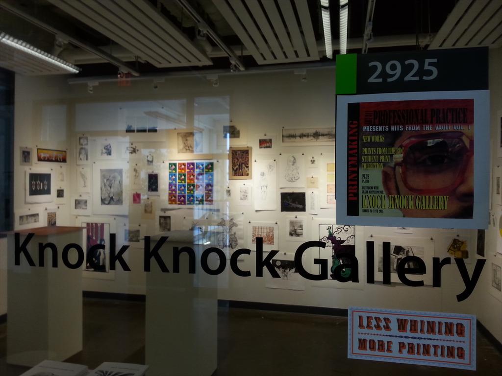 MarnBlair's tweet photo. Hits From the Vault Vol 1 printmaking exhibition in the Knock Knock @RDCVisualArt http://t.co/x4eMIomFys